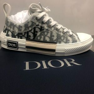 Dior oblique transparency low top sneakers
